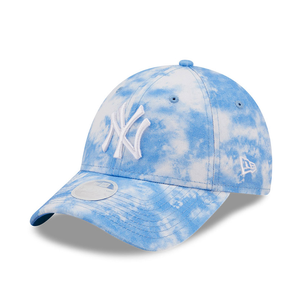 New York Yankees Tie Dye Womens Blue 9FORTY Adjustable Cap
