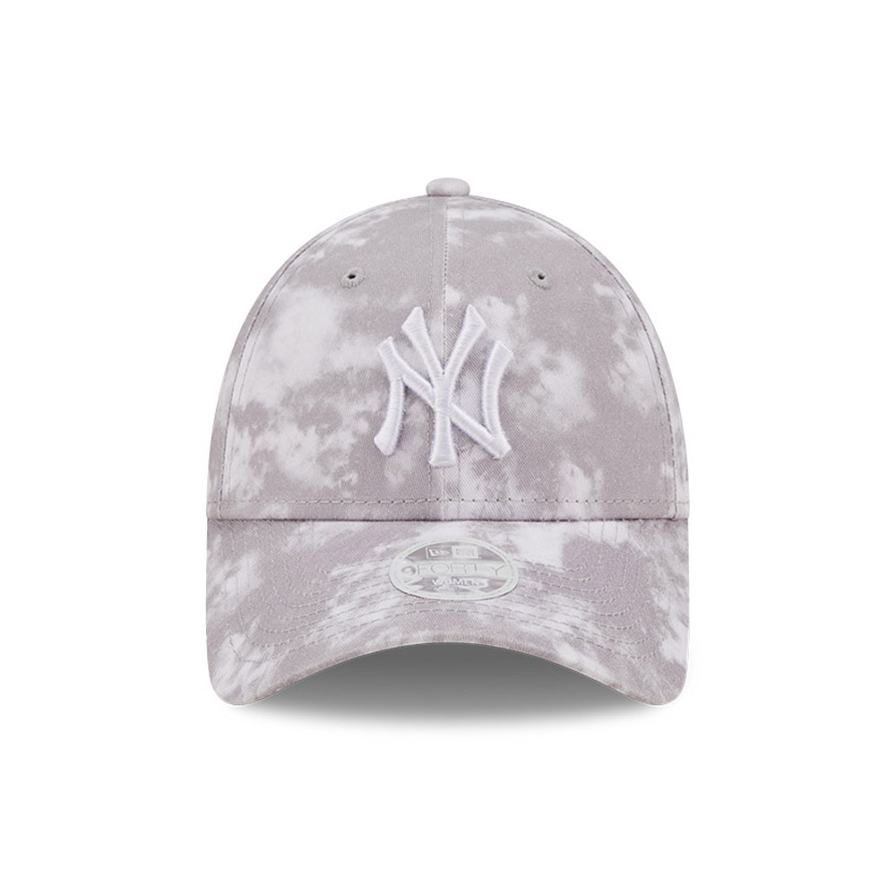 New York Yankees Tie Dye Womens Grey 9FORTY Adjustable Cap