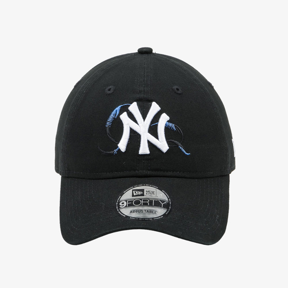 New York Yankees MLB x BTS Black 9FORTY Cap