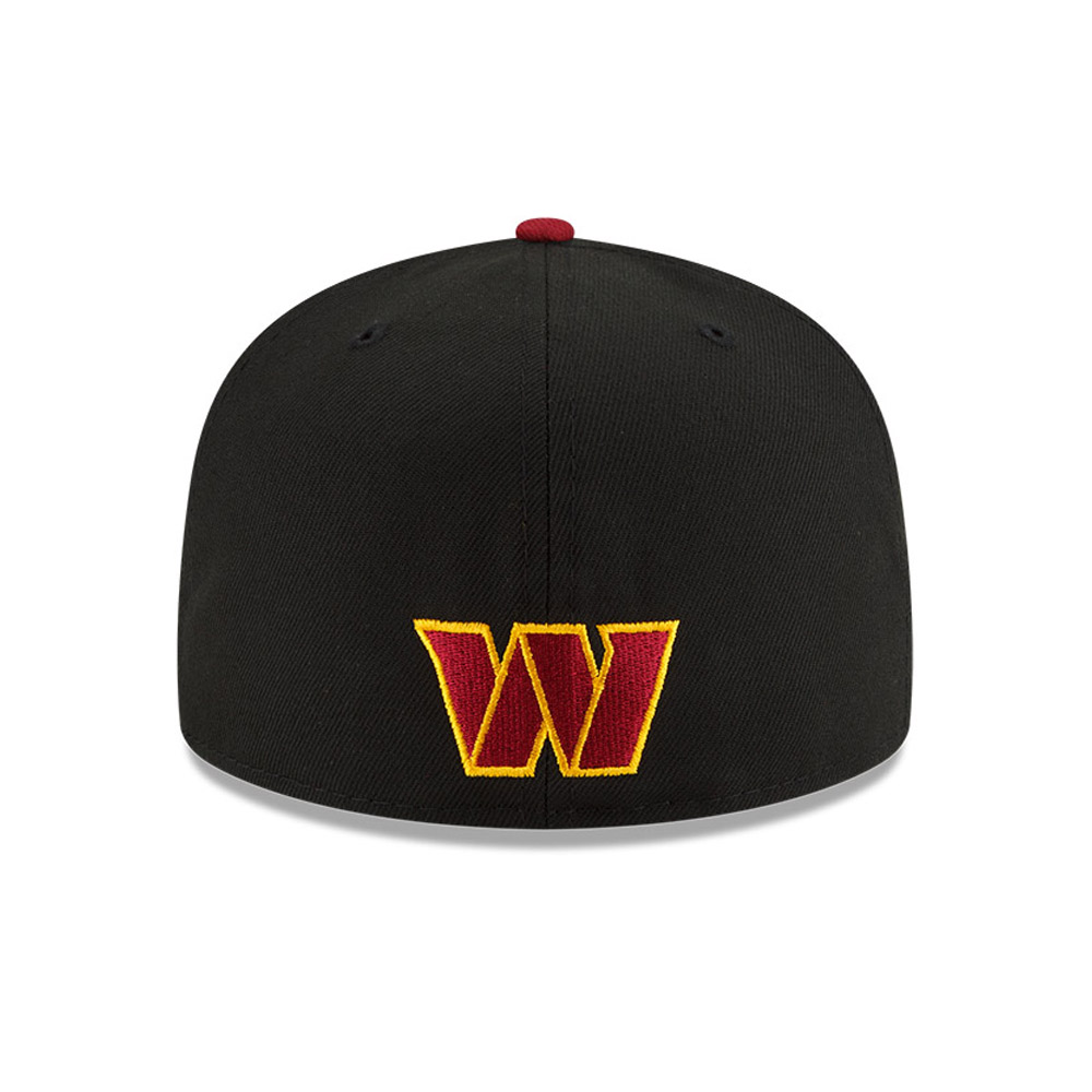 Washington NFL Draft Black 59FIFTY Fitted Cap