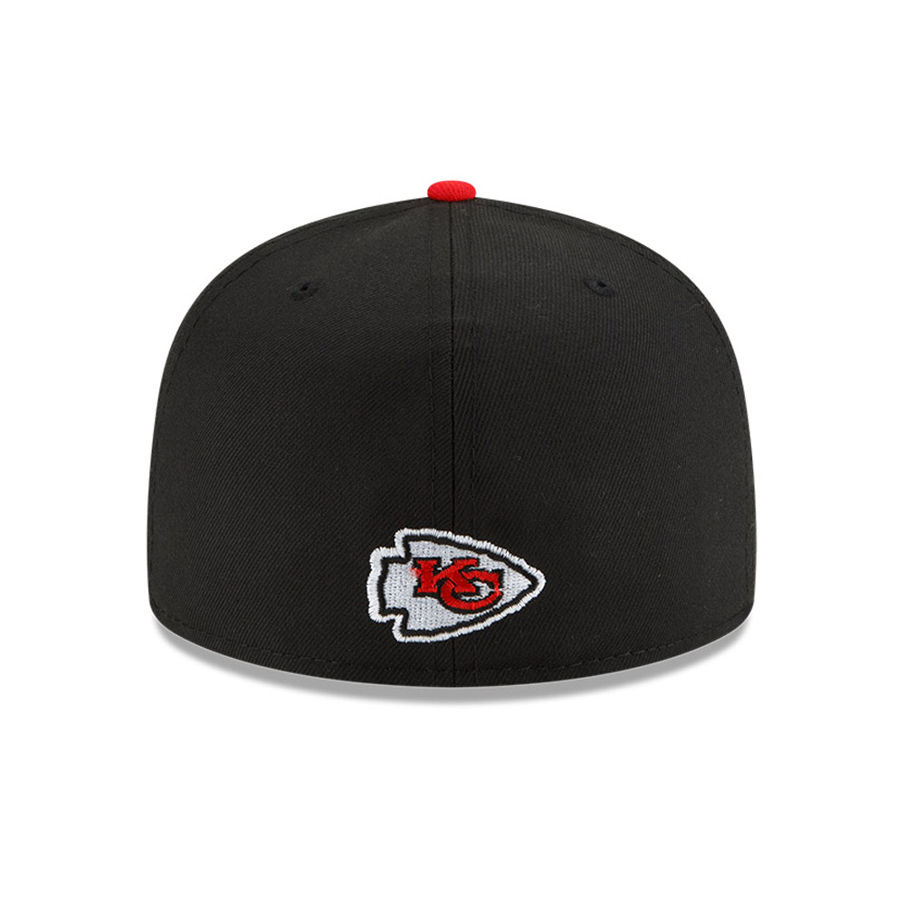 Kansas City Chiefs NFL Draft Black 59FIFTY Fitted Cap
