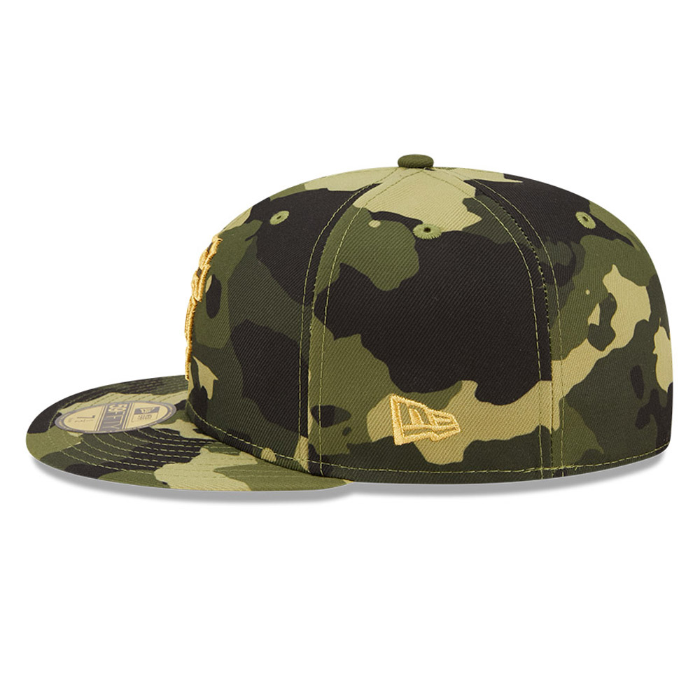 San Francisco Giants MLB Armed Forces Camo 59FIFTY Fitted Cap