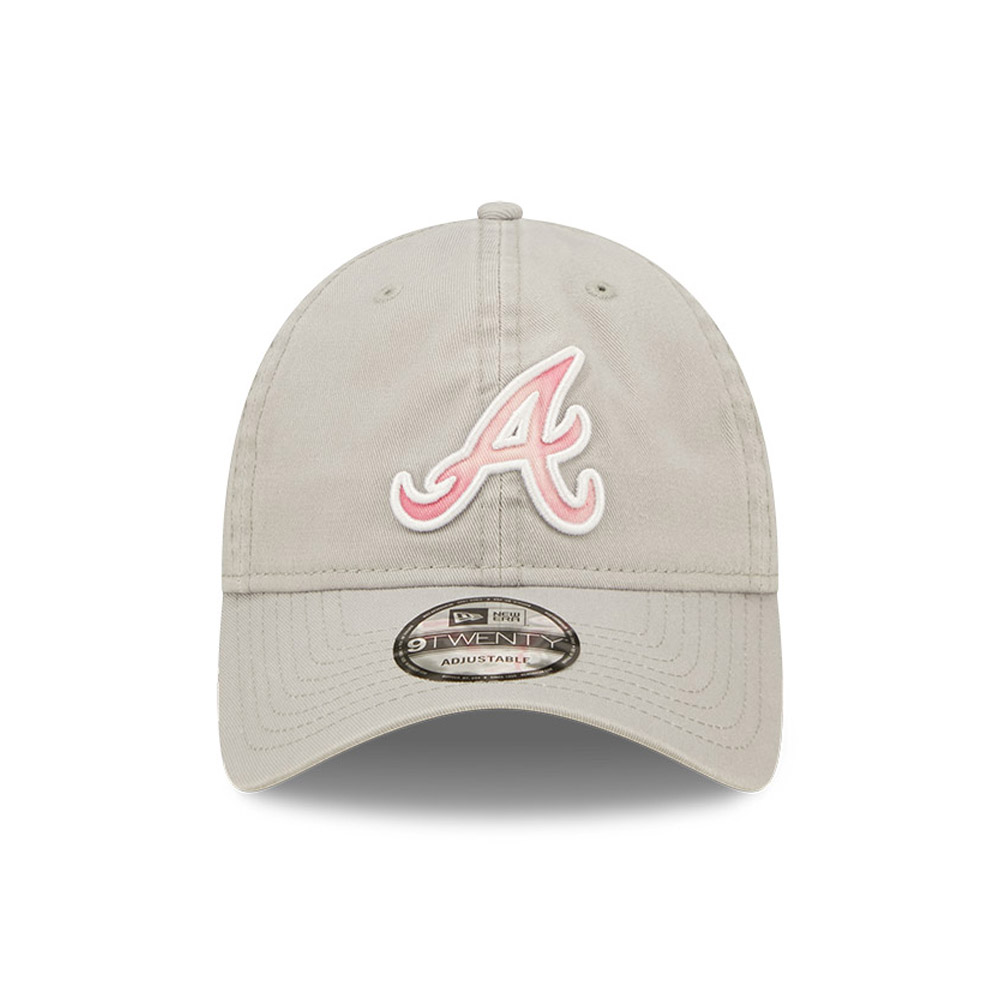 Atlanta Braves MLB Mothers Day Grey 9TWENTY Adjustable Cap