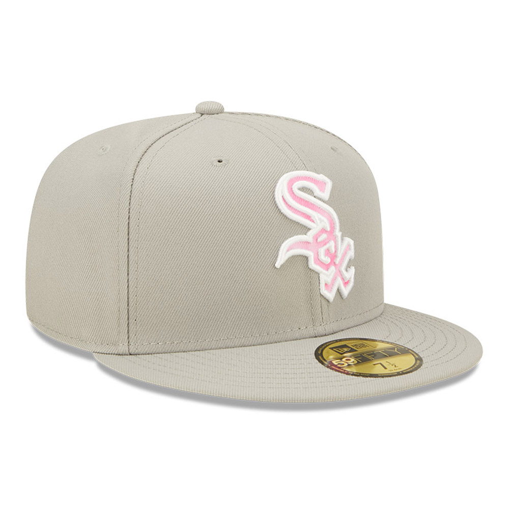 Official New Era Chicago White Sox MLB Mother's Day Grey 59FIFTY Fitted ...