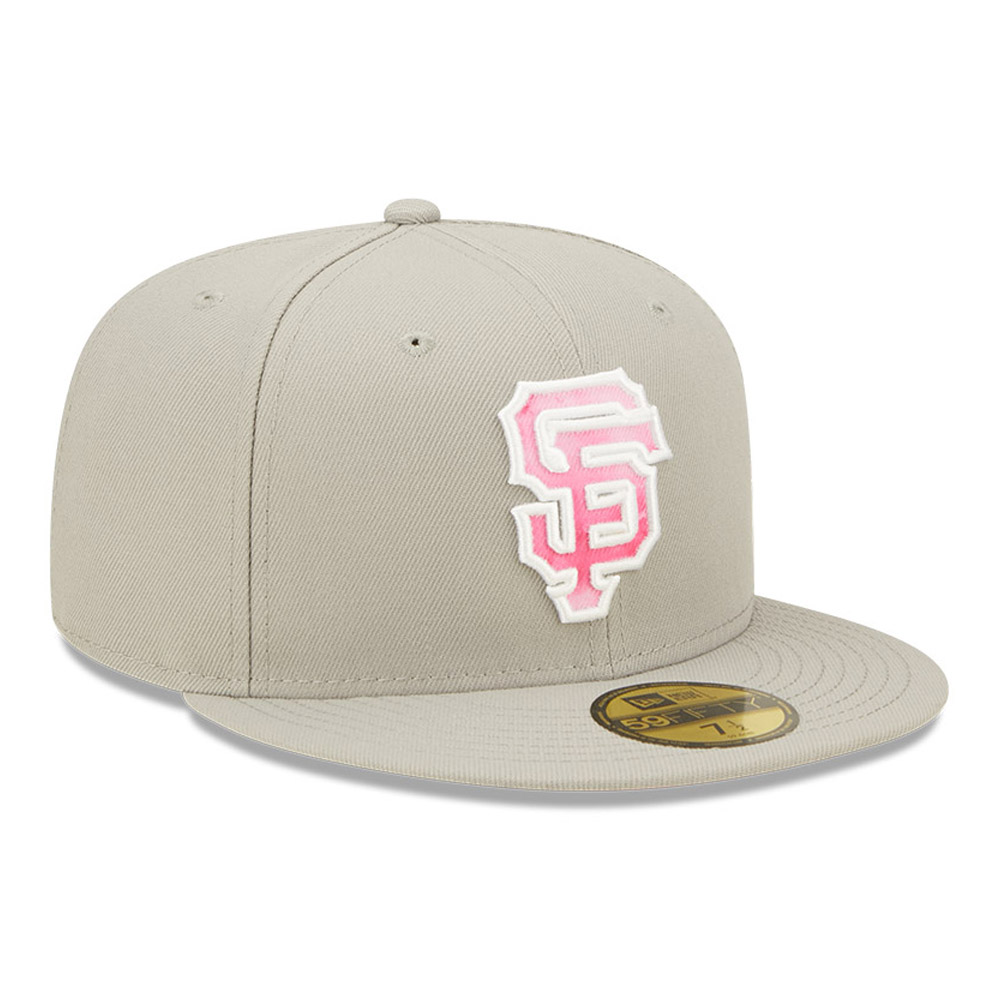 San Francisco Giants MLB Mothers Day Grey 59FIFTY Fitted Cap
