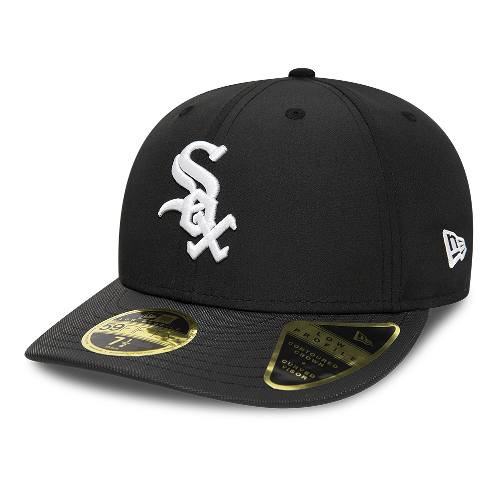 Chicago White Sox Heritage Patch Black 59FIFTY Low Profile Cap