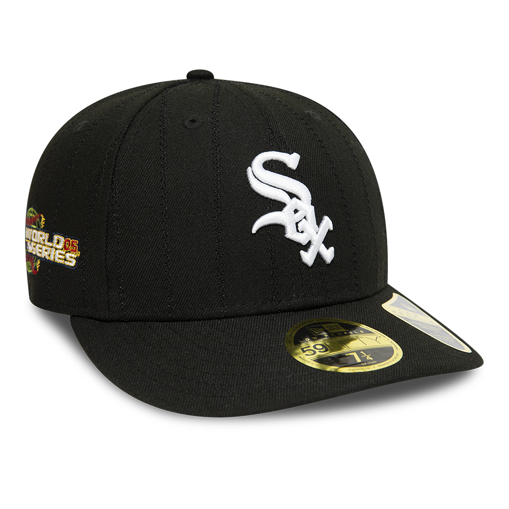 Chicago White Sox Heritage Patch Black 59FIFTY Low Profile Cap