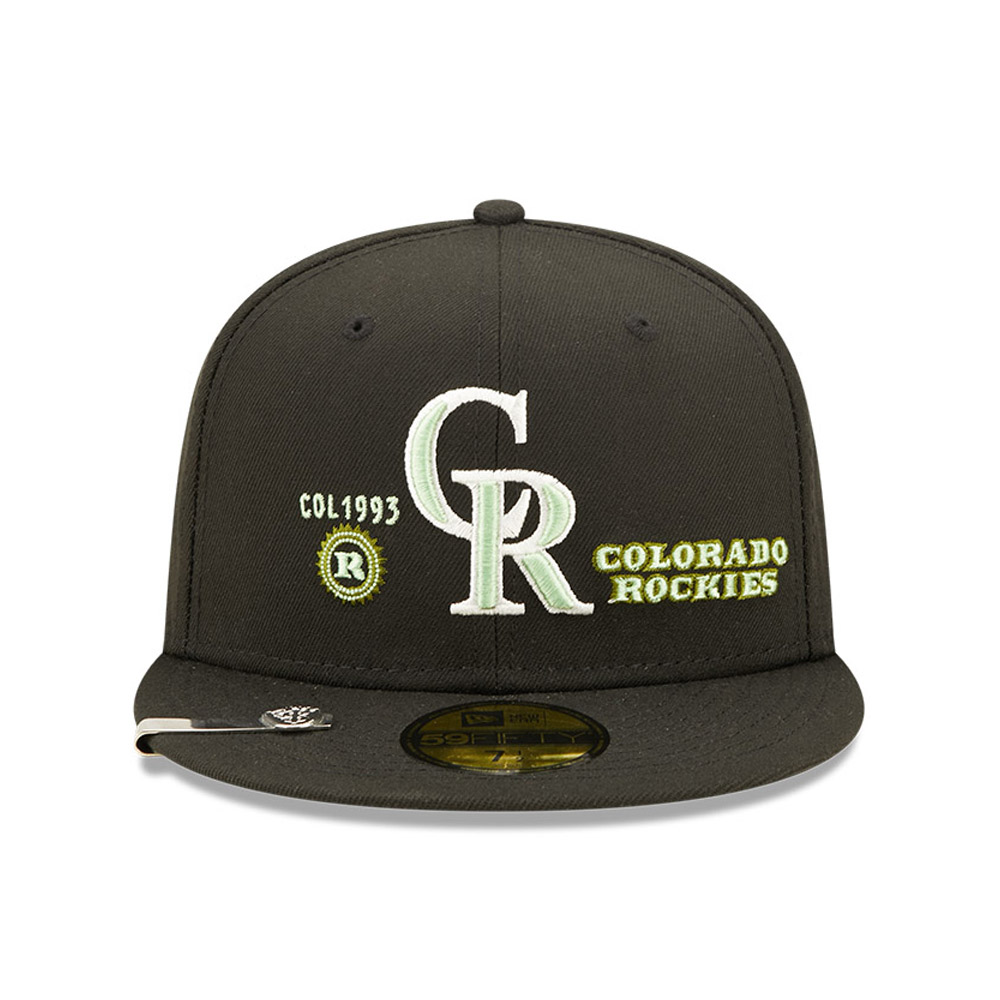 Colorado Rockies MLB Money Black 59FIFTY Fitted Cap