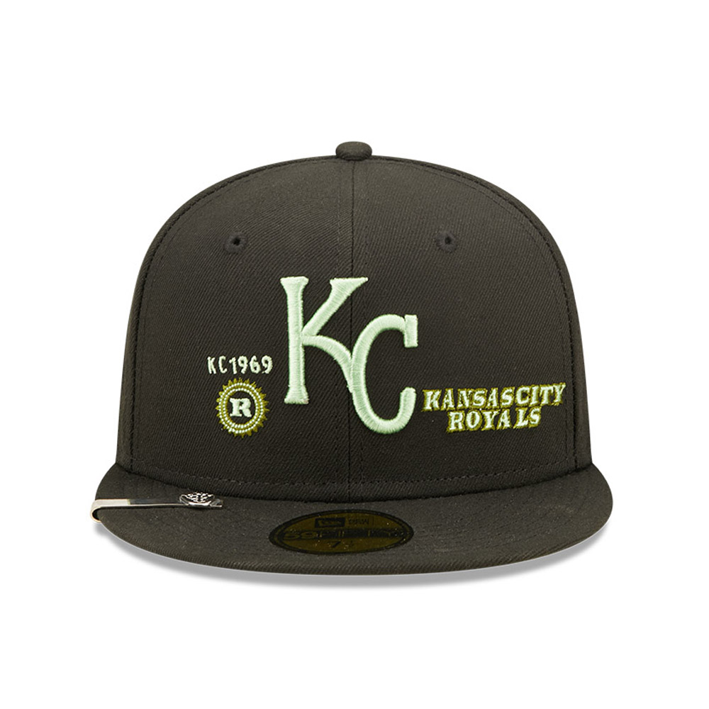 Official New Era Kansas City Royals MLB Money Black 59FIFTY Fitted Cap ...