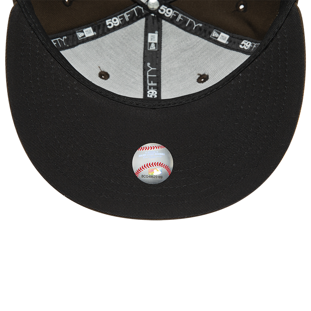 San Diego Padres Retro Dark Brown 59FIFTY Fitted Cap