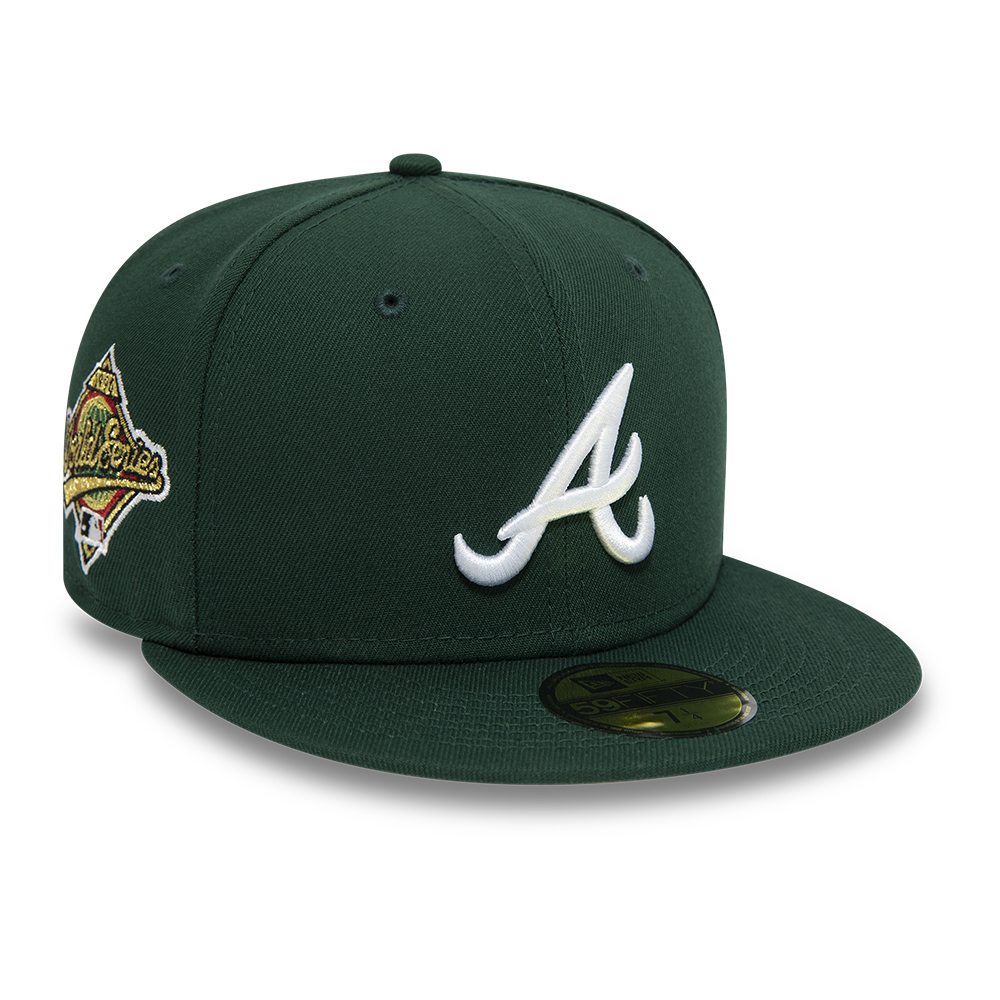 Atlanta Braves Dark Green 59FIFTY Fitted Cap