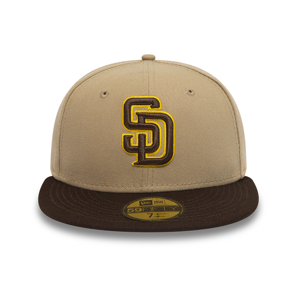 Casquette 59FIFTY Fitted San Diego Padres Burnt Wood Camel