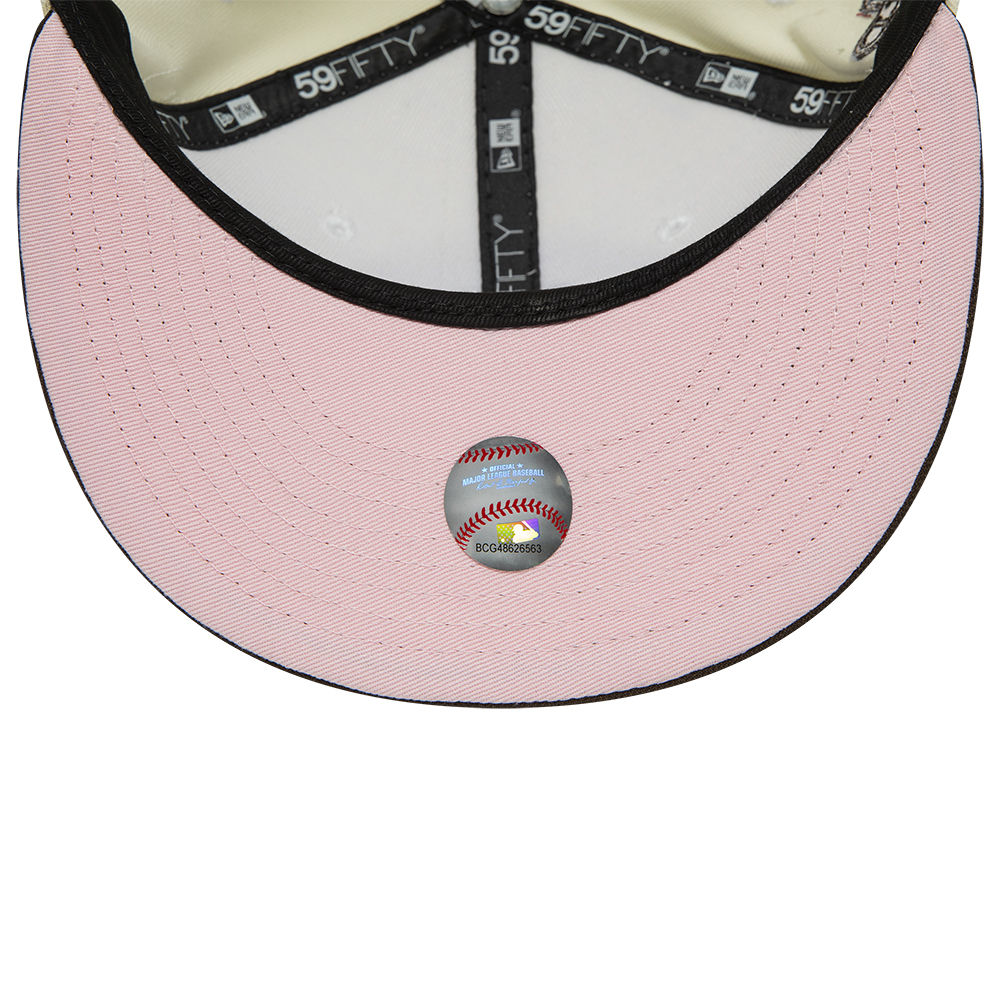 Lids San Francisco Giants New Era Chrome Rogue 59FIFTY Fitted Hat -  White/Pink