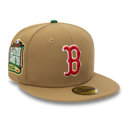 Official New Era Boston Red Sox MLB All-Star Game 1999 Khaki 59FIFTY ...