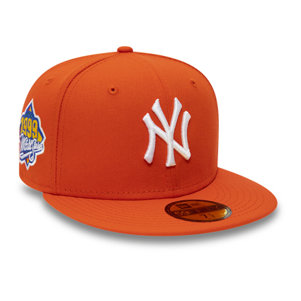 Official New Era New York Yankees MLB Orange 59FIFTY Fitted Cap B6056_282  B6056_282