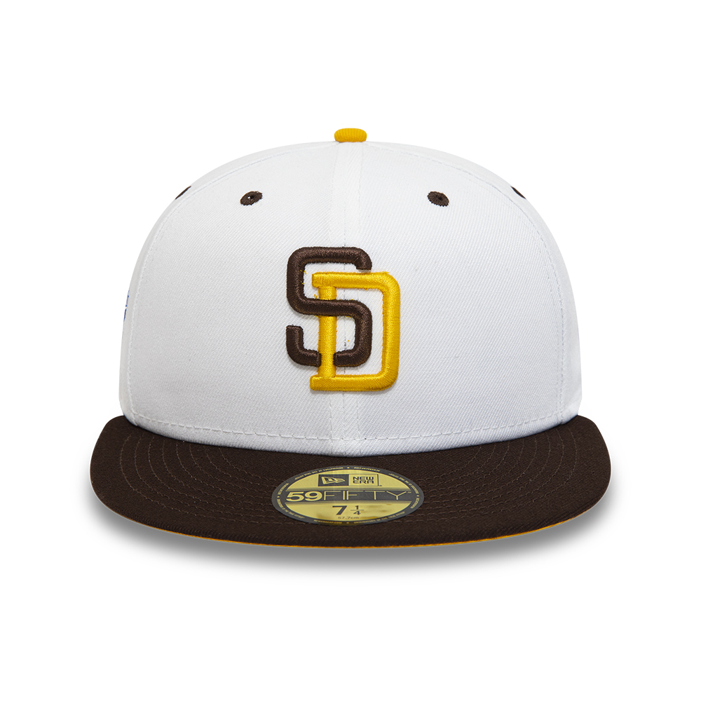 San Diego Padres Chrome UV White 59FIFTY Fitted Cap