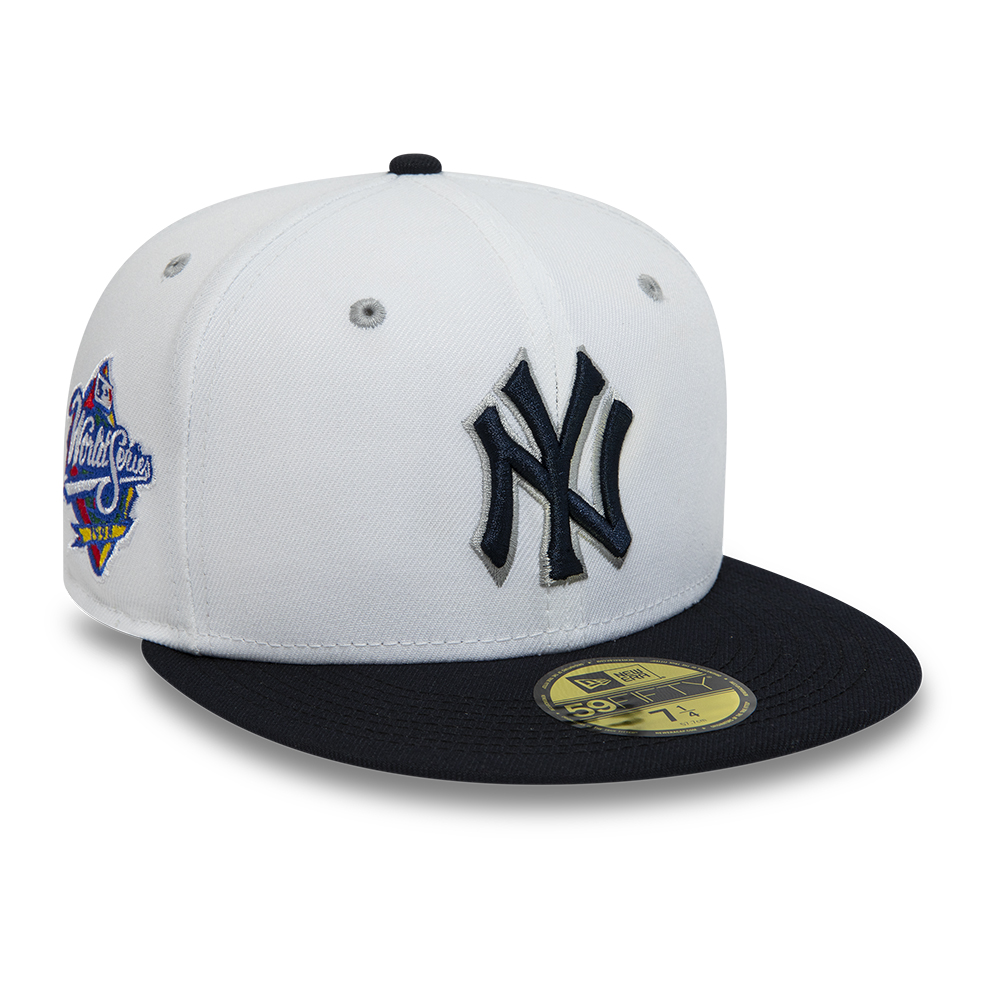 New York Yankees Chrome UV White 59FIFTY Fitted Cap