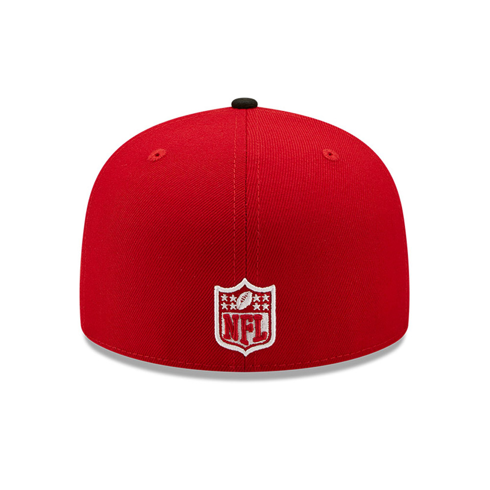 Official New Era San Francisco 49ers NFL Side Patch Scarlet 59FIFTY ...