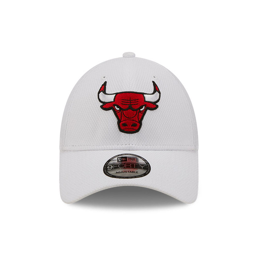Chicago Bulls Diamond Era White 9FORTY Adjustable Cap