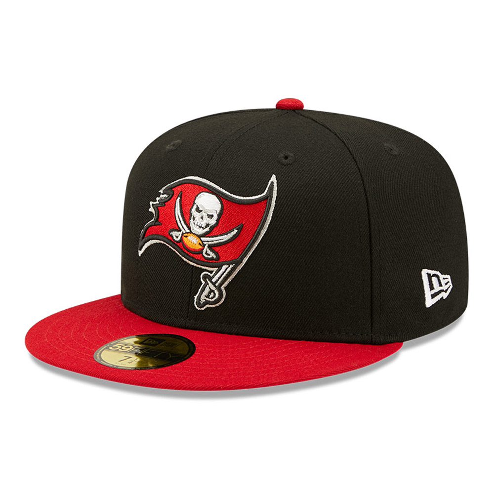 Tampa Bay Buccaneers NFL Side Patch Black 59FIFTY Fitted Cap