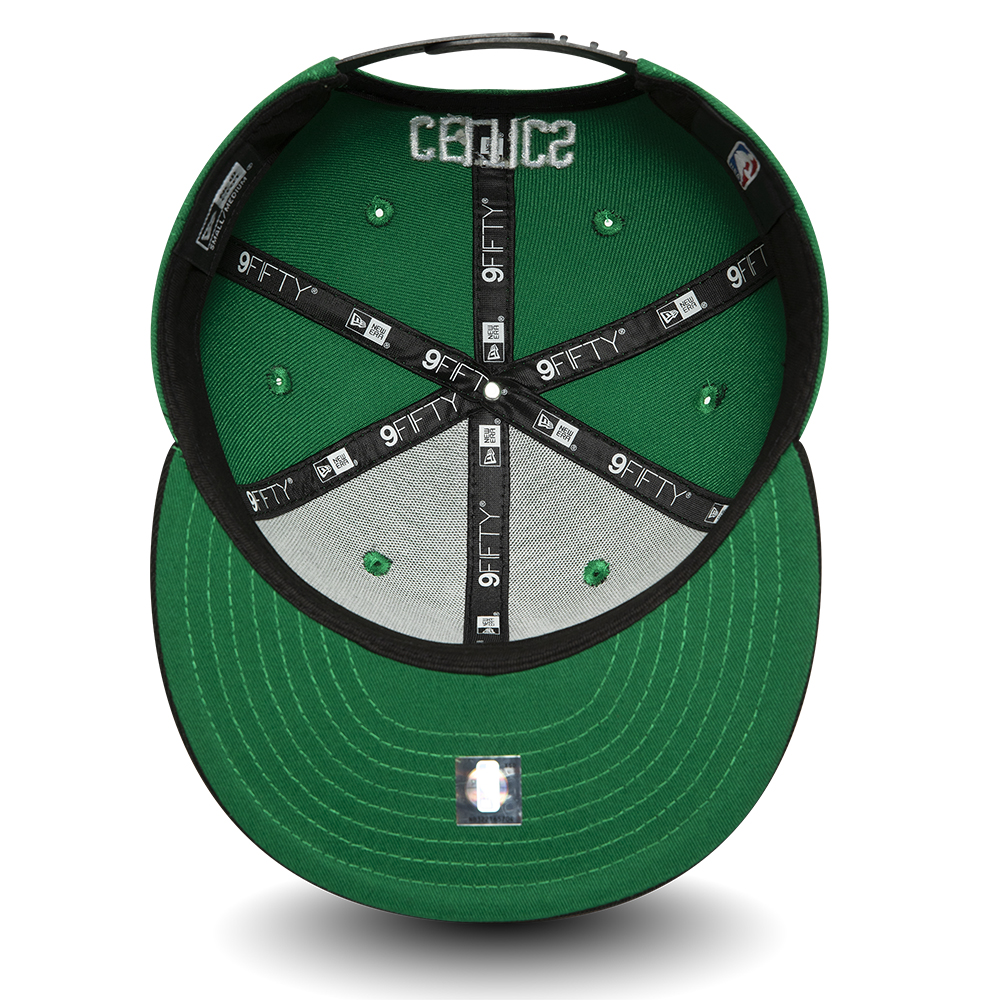 Boston Celtics NBA Wordmark Green 9FIFTY Snapback Cap
