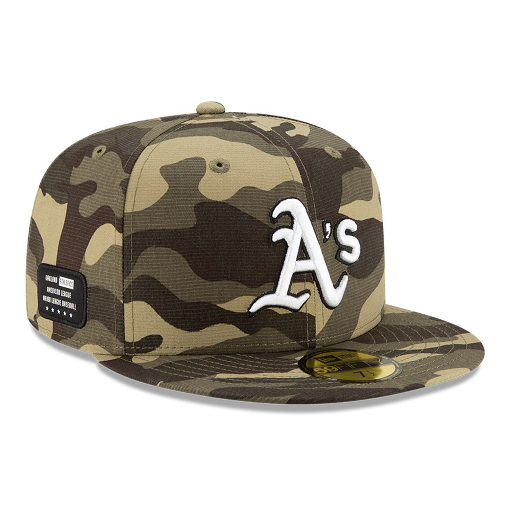 Oakland Athletics MLB Armed Forces 59FIFTY Cap