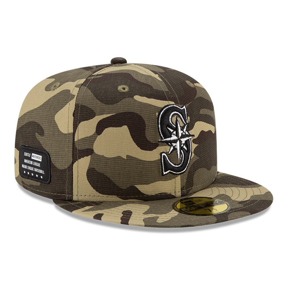 Seattle Mariners MLB Armed Forces 59FIFTY Cap