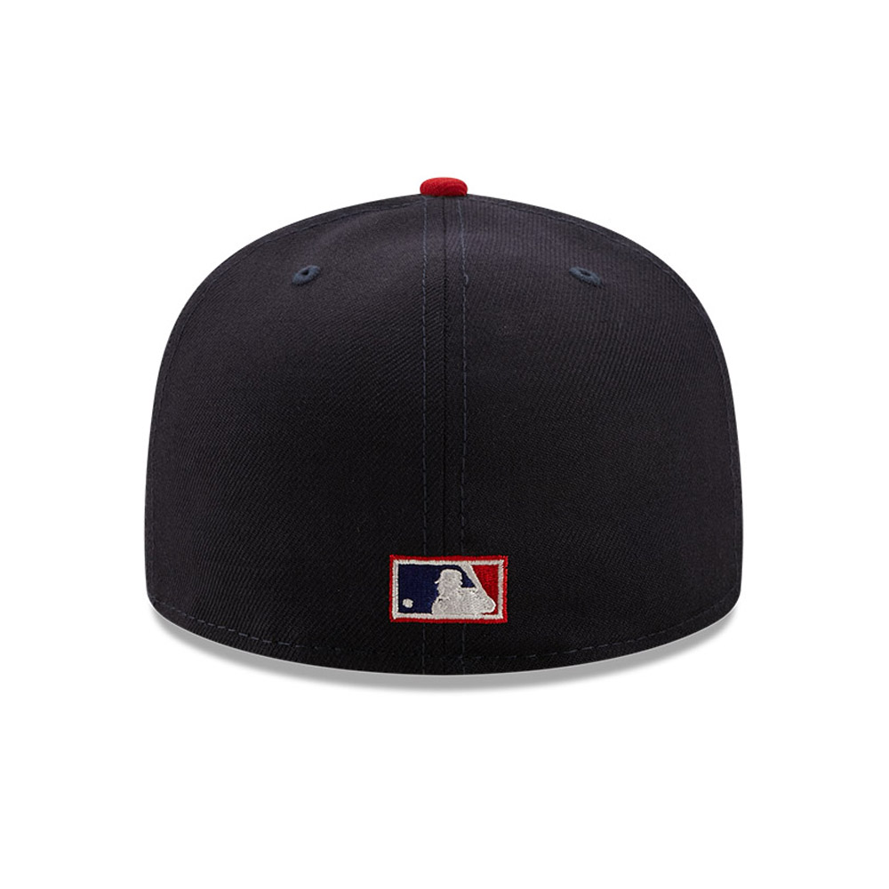Minnesota Twins MLB Logo History Navy 59FIFTY Fitted Cap