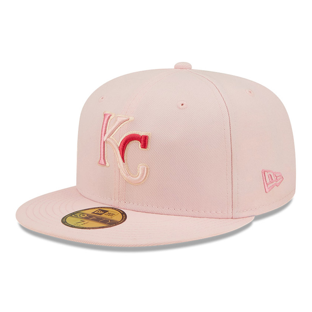 Kansas City Royals MLB Cherry Blossom Pink 59FIFTY Fitted Cap