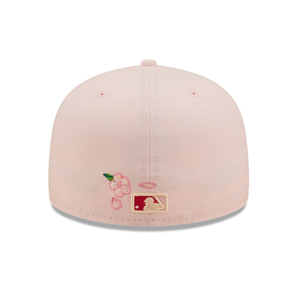 Texas Rangers MLB Cherry Blossom Pink 59FIFTY Fitted Cap