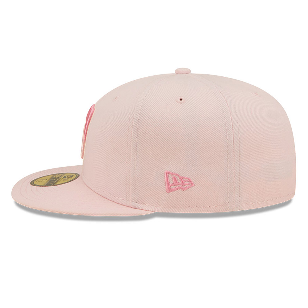 Milwaukee Brewers MLB Cherry Blossom Pink 59FIFTY Fitted Cap