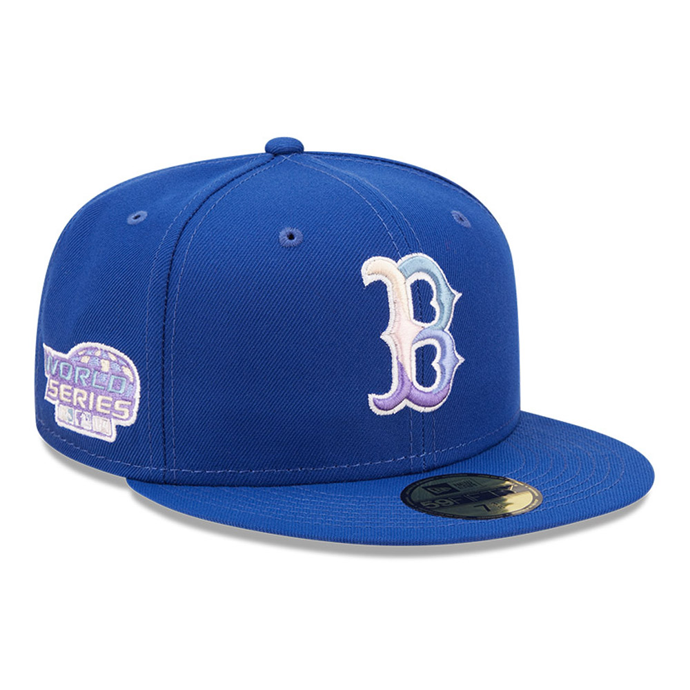 Boston Red Sox MLB Nightbreak Team Blue 59FIFTY Fitted Cap