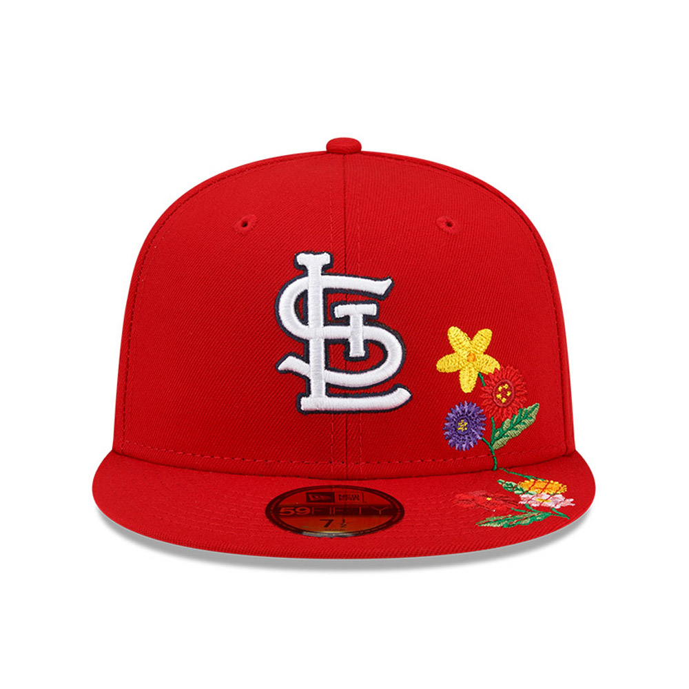St. Louis Cardinals Visor Bloom Red 59FIFTY Fitted Cap