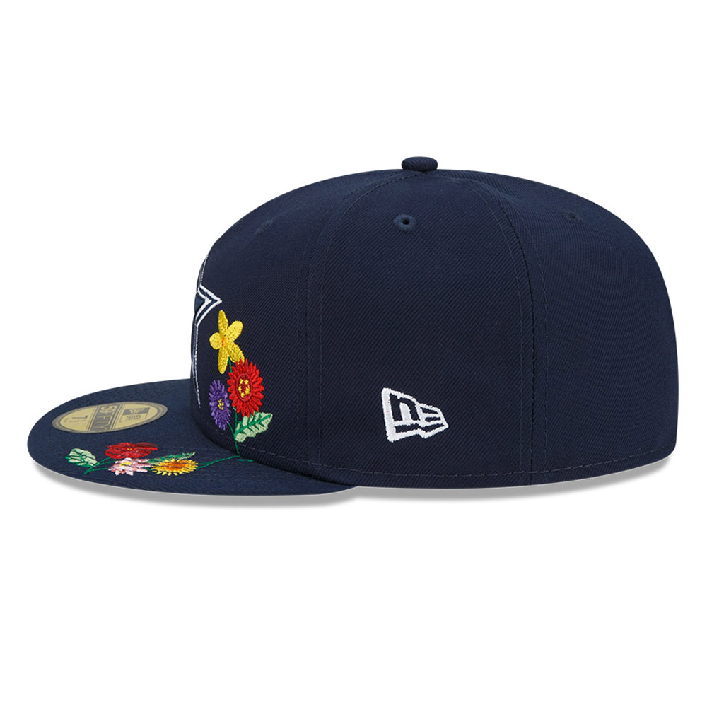 Dallas Cowboys Visor Bloom Navy 59FIFTY Fitted Cap