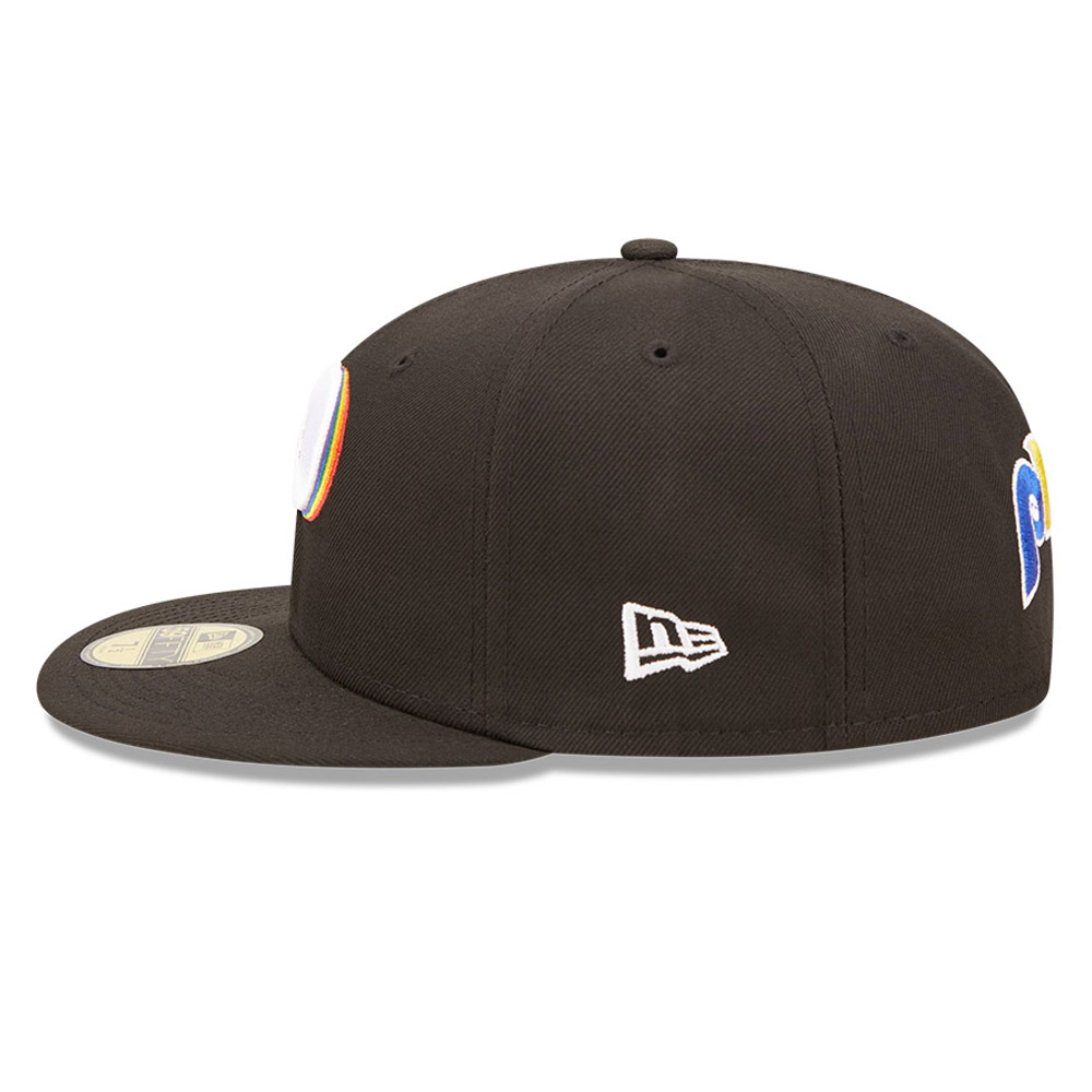 Philadelphia Phillies MLB Prismatic Black 59FIFTY Fitted Cap