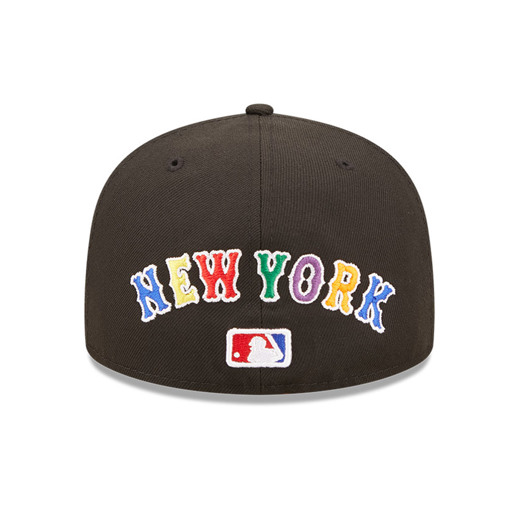 Cappellino 59FIFTY Fitted New York Mets MLB Prismatic Nero