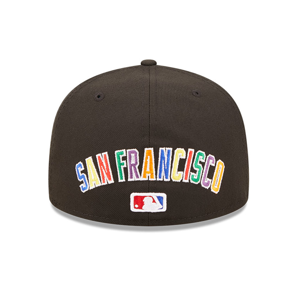 San Francisco Giants MLB Prismatic Black 59FIFTY Fitted Cap
