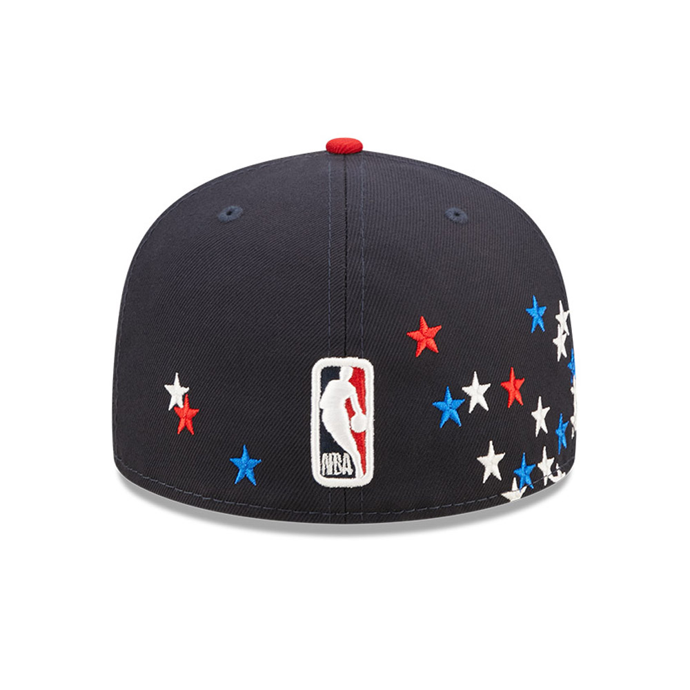 LA Lakers NBA Americana Navy 59FIFTY Fitted Cap