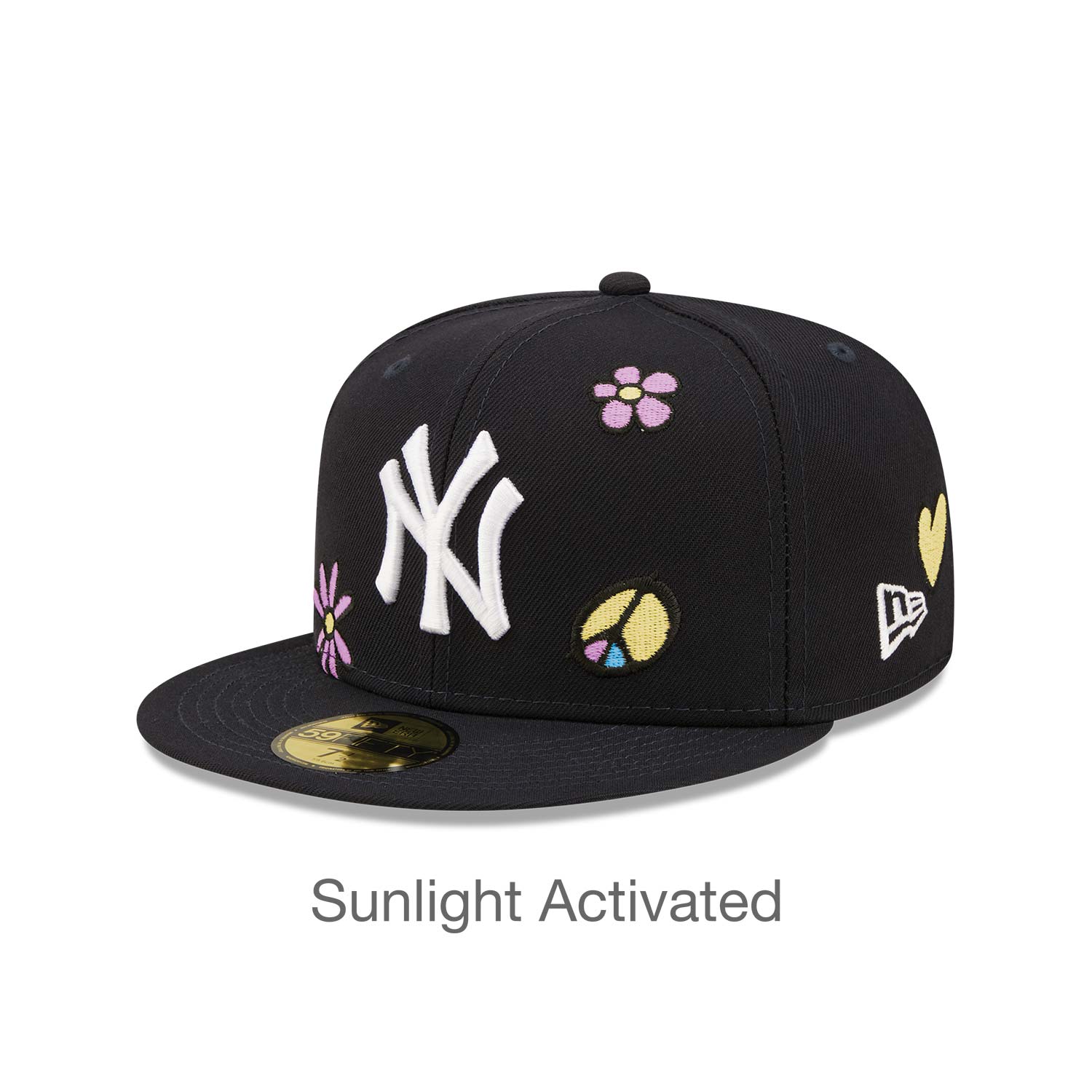 New York Yankees MLB Sunlight Pop Navy 59FIFTY Cap