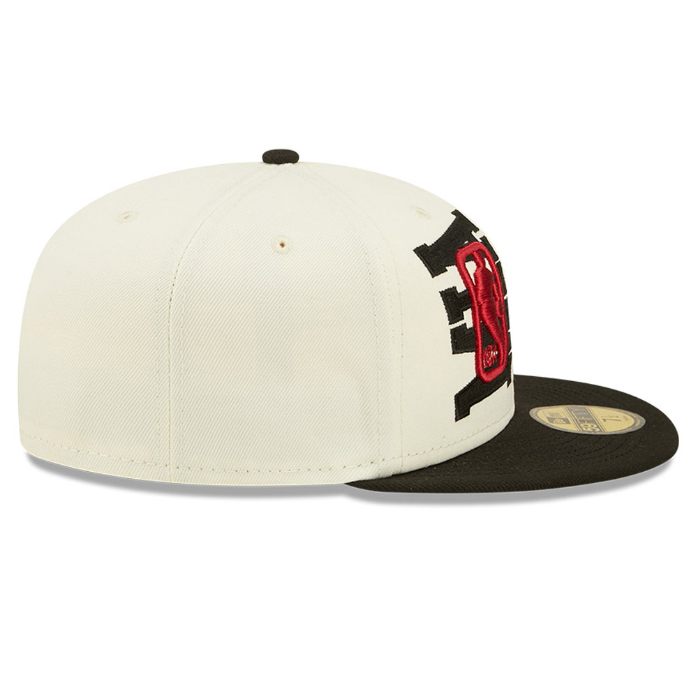 Miami Heat NBA Draft Stone 59FIFTY Fitted Cap