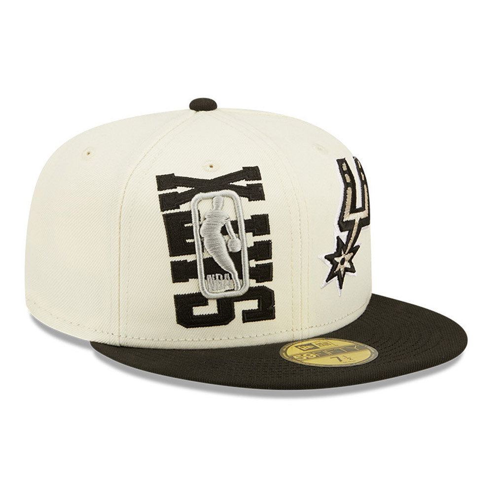 San Antonio Spurs NBA Draft Stone 59FIFTY Fitted Cap