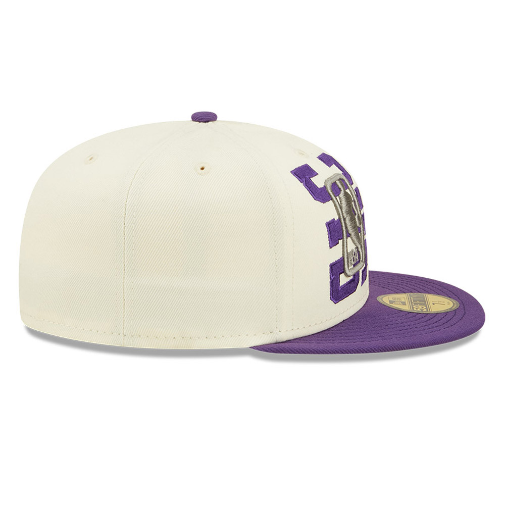 Official New Era Sacramento Kings NBA Draft 2022 Cream 59FIFTY Fitted ...
