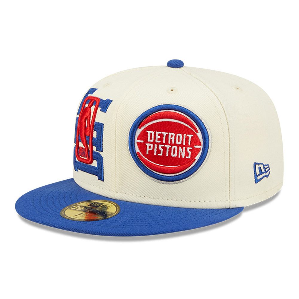 Detroit Pistons NBA Draft Stone 59FIFTY Fitted Cap