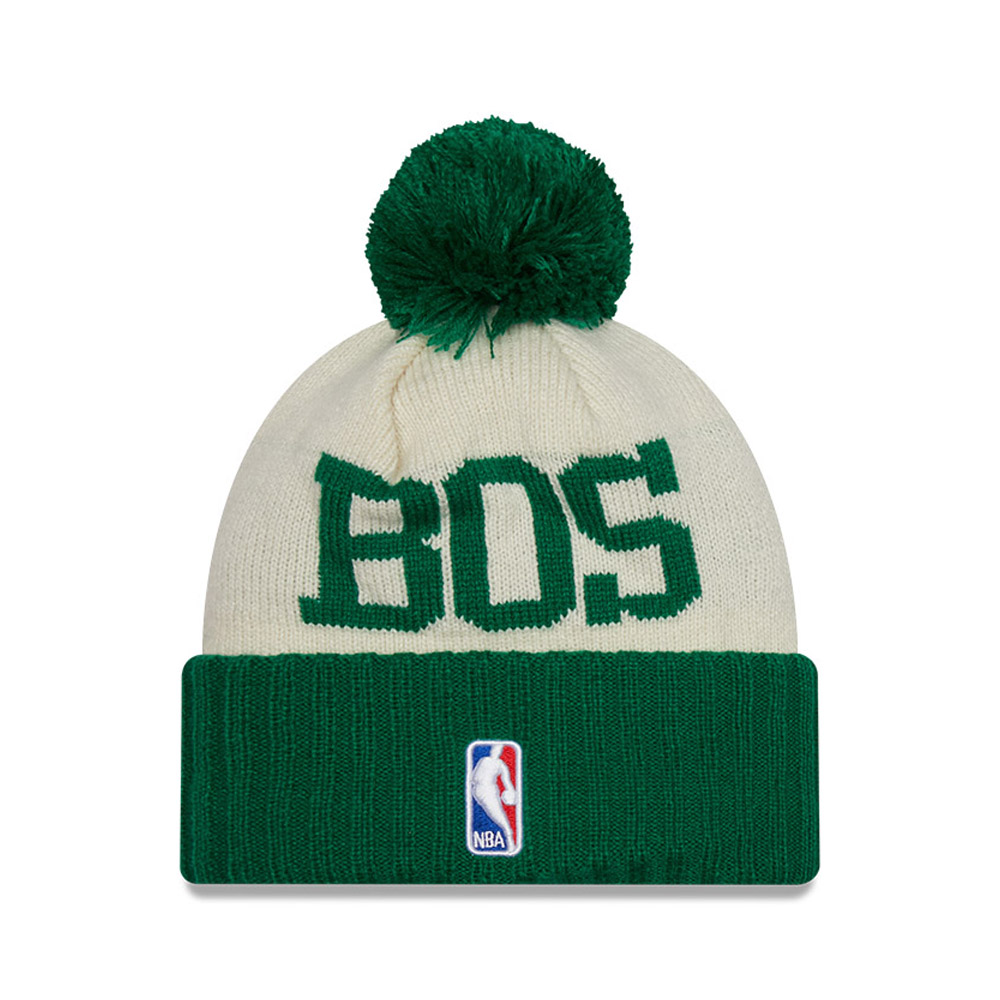 Boston Celtics NBA Draft Stone Bobble Beanie Hat