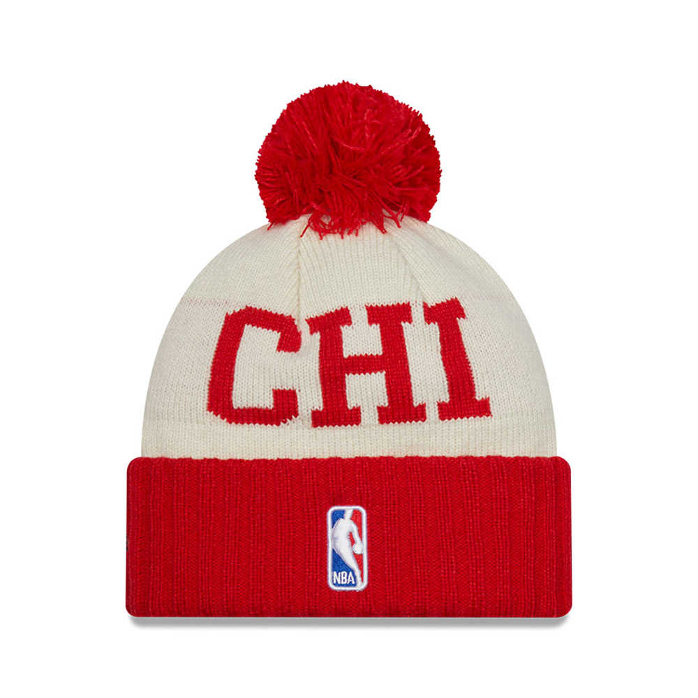 Chicago Bulls NBA Draft Stone Bobble Beanie Hat