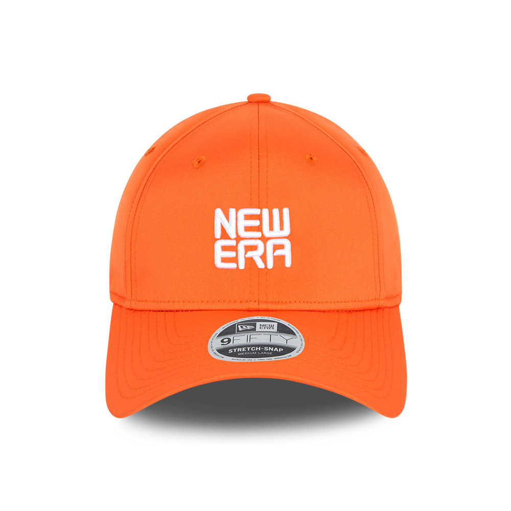 New Era Poly Orange 9FIFTY Stretch Snap Cap