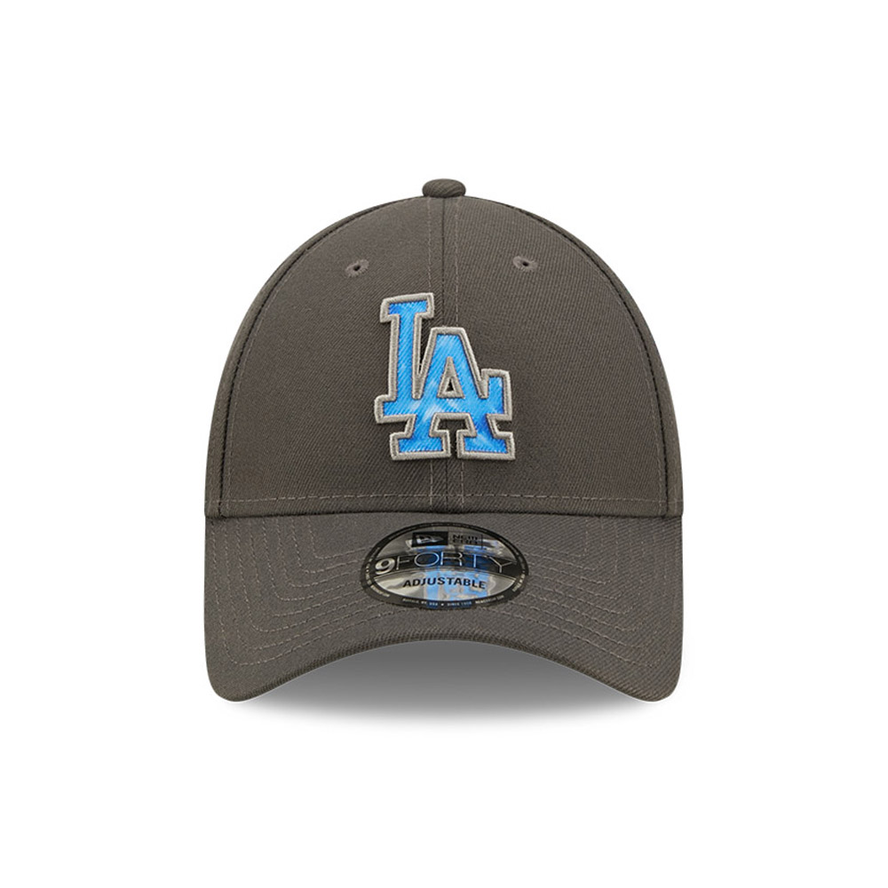 LA Dodgers MLB Fathers Day Grey 9FORTY Adjustable Cap
