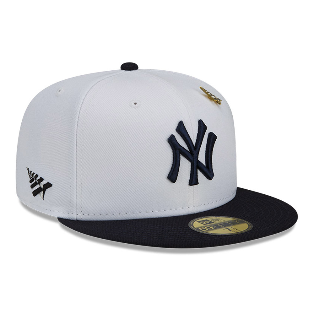Official New Era New York Yankees MLB x Paper Planes White 59FIFTY ...