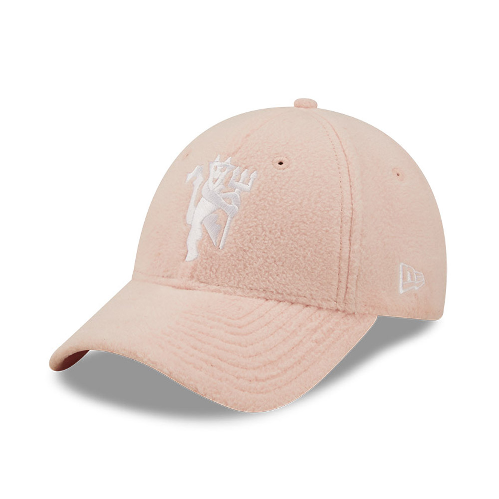 Manchester United Womens Borg Pink 9FORTY Adjustable Cap