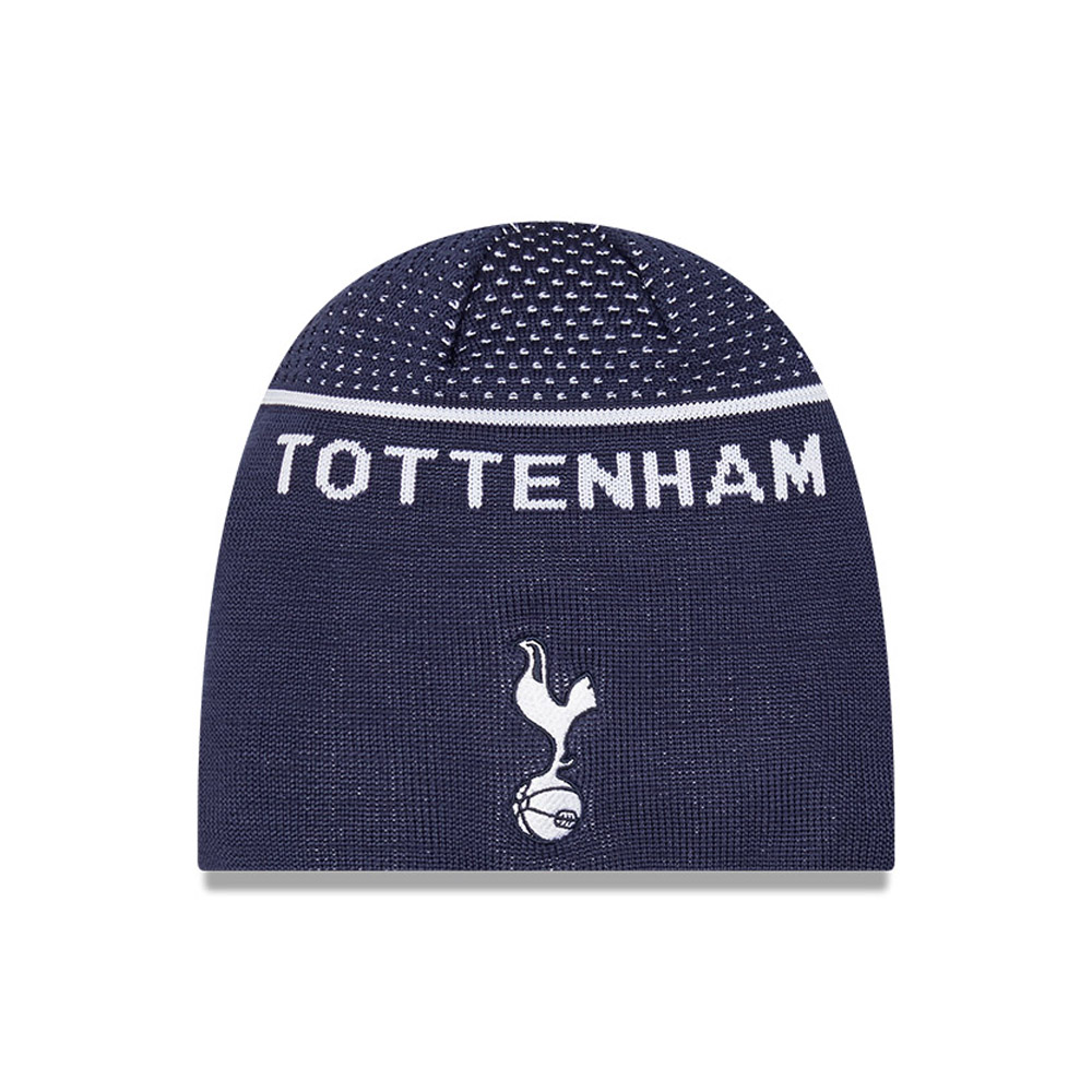 Tottenham Hotspur Spurs Fc Knitted Beanie Hat Navy Blue Cotton Hat 
